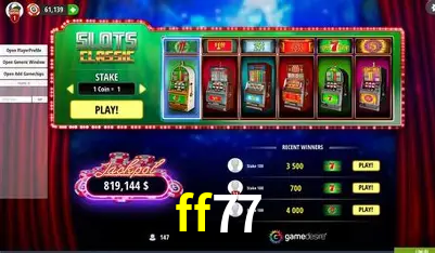A Emoção da Loteria na ff77: Uma Chance de Mudança de Vida